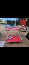 Metal Doll Bed Set - White
