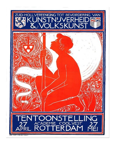 Vintage art nouveau wall - art,