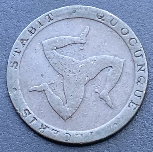 Isle man 1831 half - isle,