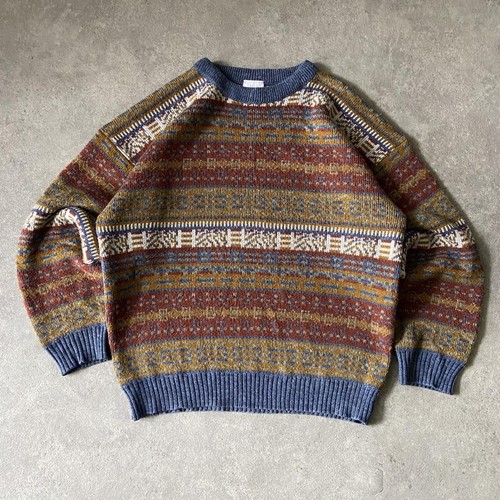 Vintage patterned fair isle - fair,