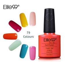 Elite99 Gel Nail Polish Soak Off UV LED Colours UK!