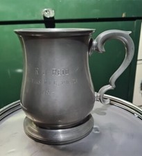 Rugby  Arawaks Jamaica Rugby RFC 1959 Tankard  Crown & Rose Pewter R.J.Reid