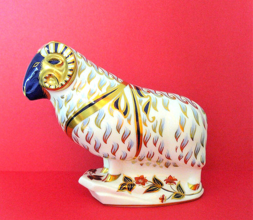 Royal crown derby paperweight - derby,