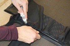 Wind Deflector Repair Kit   Mesh Fabric + Manual for a LEXUS IS 250C 350C