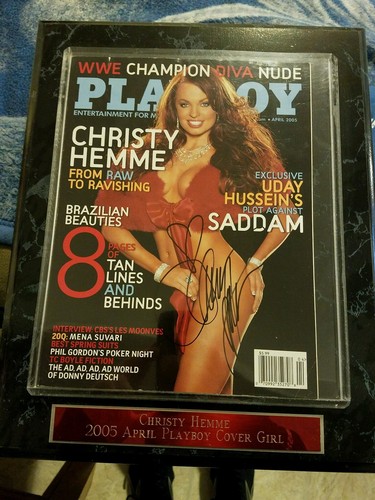 Christy hemme playboy - playboy, april