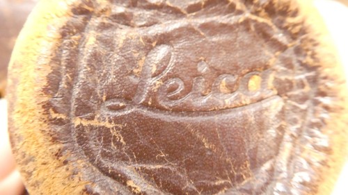 Leather case for leica - for, ii