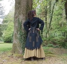 boho hippy jacket fae pixie