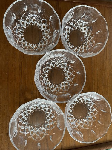 Vintage cut glass crystal - cut,