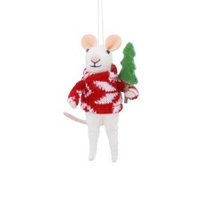 Gisela Graham Felt Mouse in