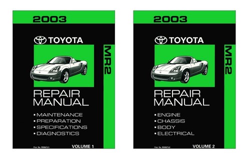 2003 toyota factory shop - toyota,