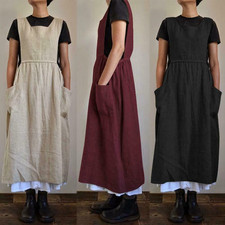 Women's Cotton Linen Dress