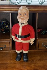 Vintage 12” Santa Claus Doll