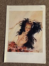 Pinup Original 1940s ONE MUST