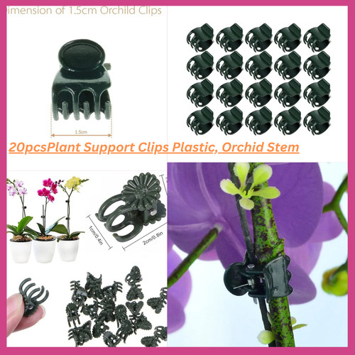 Plant support clips plastic - plant,