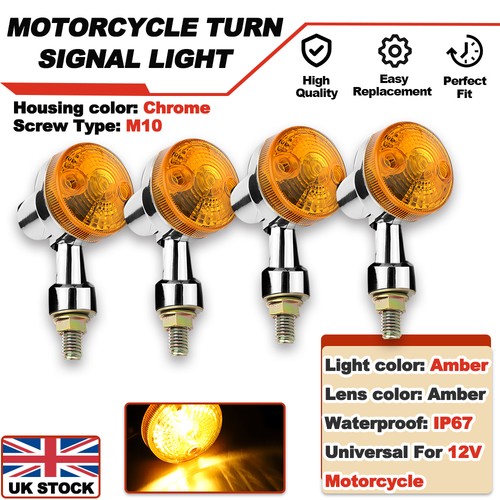 Motorcycle turn signal - 4x,