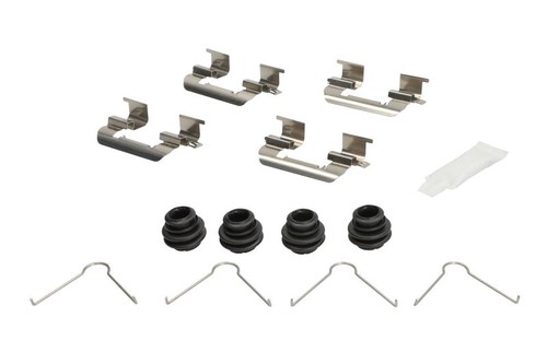 Fitting set for brake pads