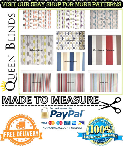 Floral roller blinds made - -, to
