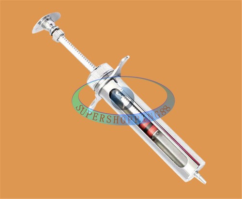 Stainless steel glass - steel, syringes