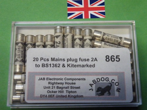 Bussman mains plug - 20,