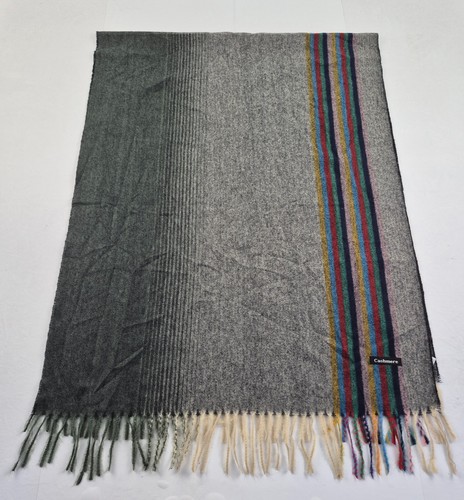 Cashmere scarf one size grey - cashmere,