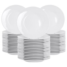 48x Classic White Side Plates