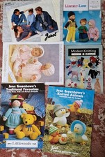 JOB LOT 18 VINTAGE KNITTING