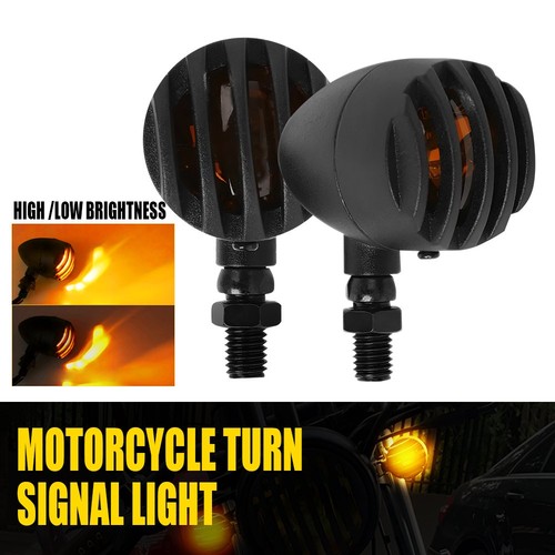 Pair black motorcycle mini - pair,
