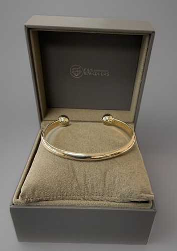 9ct torque bangle - torque, solid