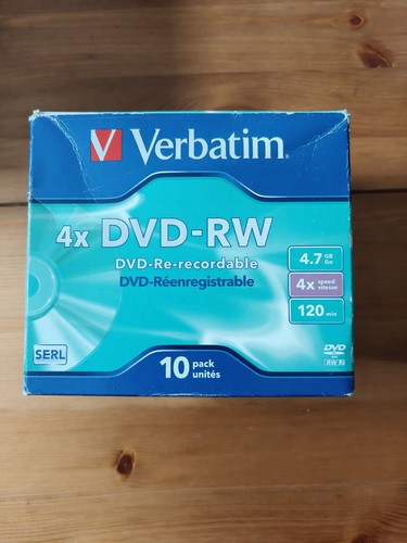 Pack verbatim dvd rw - 8-pack,