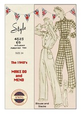 1940s Wartime Trousers and
