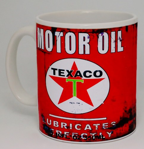 Texaco motor oil mug - motor, be
