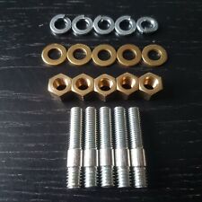 Inlet Manifold Studs & Nuts Ford Escort MK1 MK2 Mexico CrossFlow X/Flow ZINC 