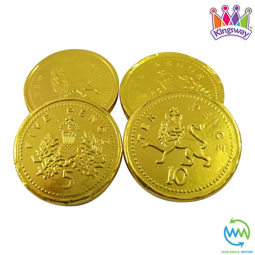 Milk chocolate gold coins - milk,