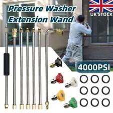 Gutter Cleaning Tools Pressure Washer Extension Wands Roof Cleaner w/ 5 Nozzles