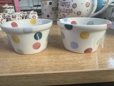 Emma Bridgewater Mini Ramekins Set of 2 Perfect Condition