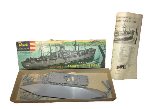 Revell randall attack - u.s.s.,