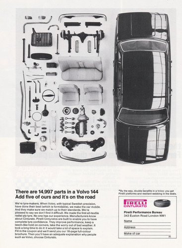Pirelli feat volvo 144 - feat.,