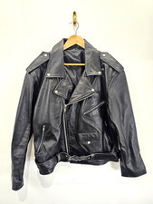 Vintage Biker Real Leather