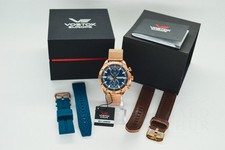 Vostok Europe Almaz Space Station 6S11-320B262 Oversize Gents Chronograph Watch