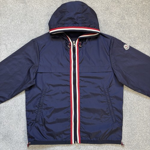 Moncler anton navy windbreaker - moncler,