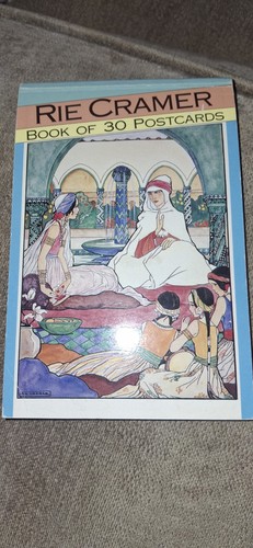 Rie cramer 30x art postcard - rie,
