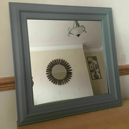 Large square wall mirror - large,