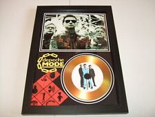 DEPECHE MODE    SIGNED  DISC  FRAMED  367
