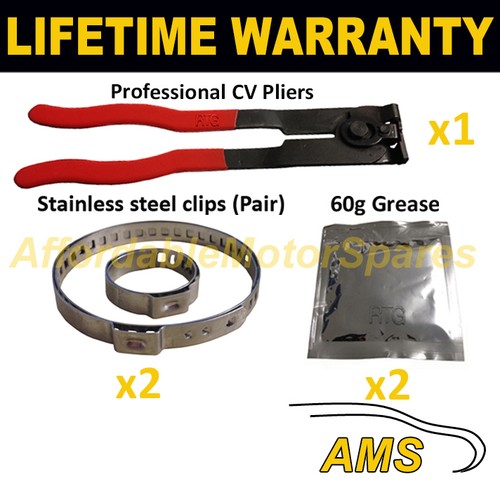 Boot clamps pair inner - cv, &