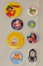 8 Character Badges Including