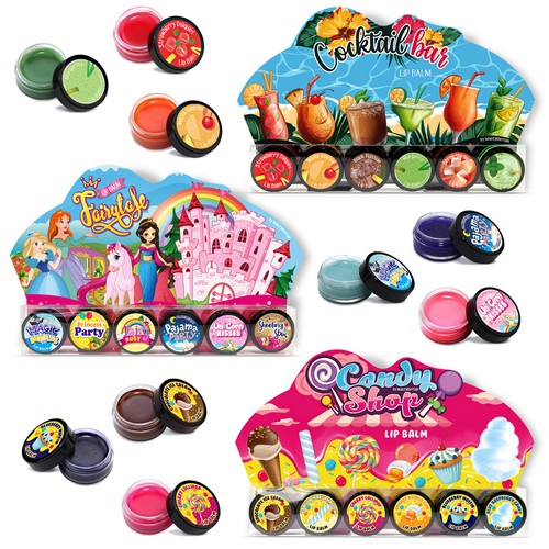 Set flavoured lip balm - set,