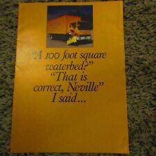 LEYLAND Roadrunner Cruiser Constructor Roadtrain Lorry Brochure Poster c.1985