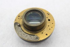 F Antique Brass Bausch-Lomb Beck-Steinheil Convertible Ortoostigmat Lens