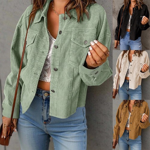 Ladies button loose pockets - button,