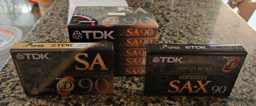 New sealed 6x - sealed, tdk